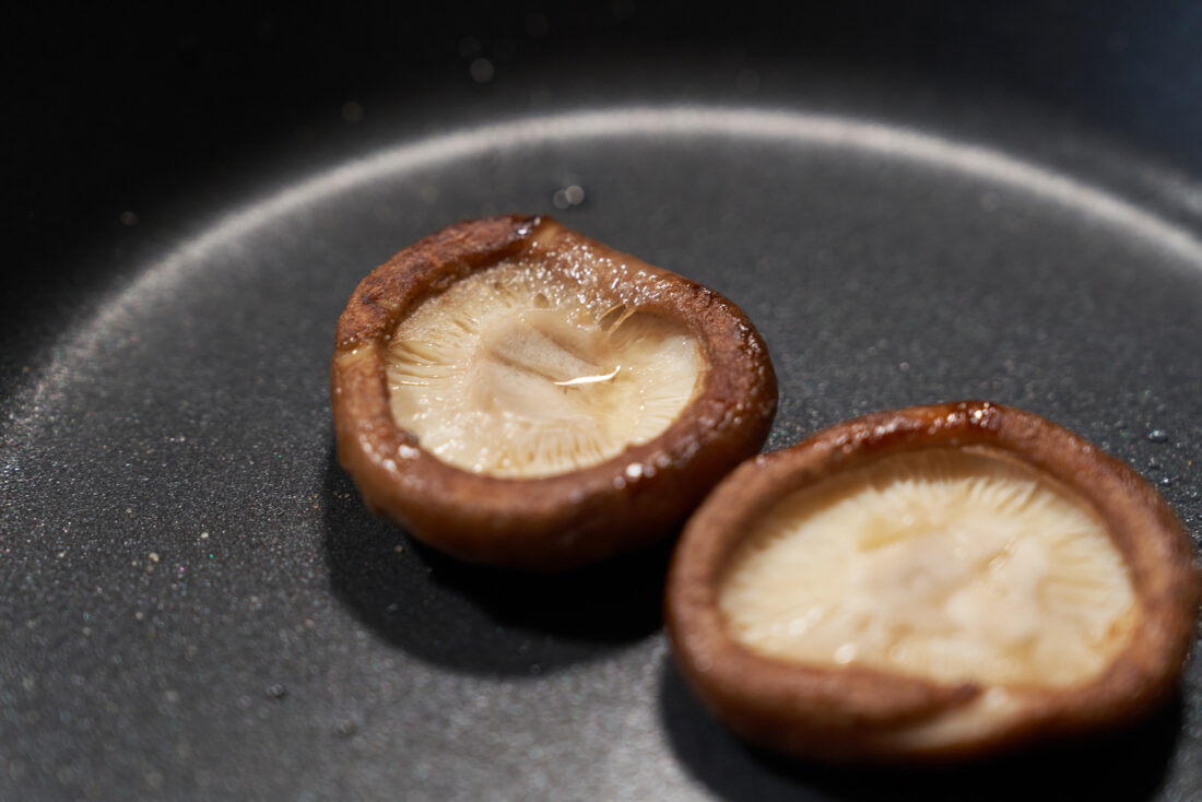 焼き椎茸とアボカドのカナッペ風 調理POINT